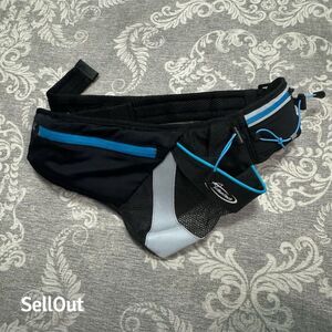 AiRunTech Running Waist Pack with Water Bottle Holder Multicolor